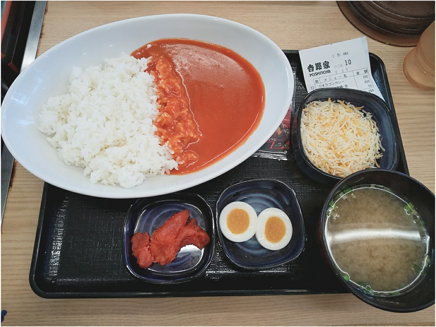 モンスト 吉野家 オラゴン カレー